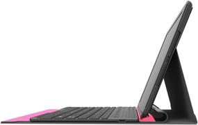 img 1 attached to 🔑 Kensington KeyFolio Exact: Removable Bluetooth Keyboard for iPad Air (iPad 5), Pink - K97091US