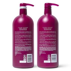 img 3 attached to 🌈 Nexxus Color Assure Shampoo and Conditioner for Color Treated Hair - Enhance Color Vibrancy up to 40 Washes - 33.8 oz (2 Count)