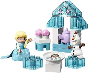 img 3 attached to 🧊 LEGO DUPLO Disney Frozen Toy - Elsa and Olaf's Tea Party 10920: Perfect Disney Frozen Gift for Kids and Toddlers, Includes 17 Pieces