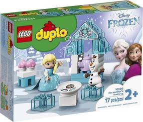 img 1 attached to 🧊 LEGO DUPLO Disney Frozen Toy - Elsa and Olaf's Tea Party 10920: Perfect Disney Frozen Gift for Kids and Toddlers, Includes 17 Pieces