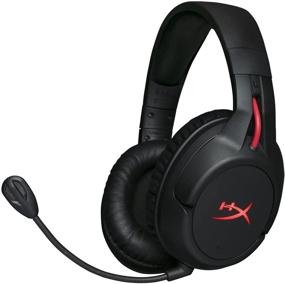 img 4 attached to 🎧 HyperX Cloud Flight - Ultimate Wireless Gaming Headset with 30-Hour Battery Life, Detachable Noise-Canceling Mic, Red LED Lighting, Comfortable Memory Foam, Compatible with PC, PS4, and PS5