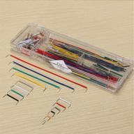 🔌 140pcs solderless breadboard jumper cable wire kit u shape for arduino shield by jekewin logo