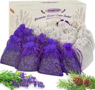 🌿 acmetop (20 pack) lavender and cedar sachet bags: 100% natural, long-lasting aroma for drawers and closets logo