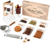 🍷 mulled wine gift set by cooking gift co. - 10-piece cocktail kit for women, ideal alcohol gifts for women who have everything and wife gifts logo