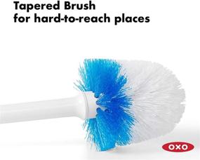 img 2 attached to 🚽 Compact Toilet Brush & Canister - OXO Good Grips