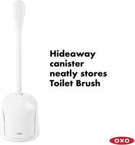 img 3 attached to 🚽 Compact Toilet Brush & Canister - OXO Good Grips