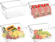topzea plastic organizer refrigerator container logo