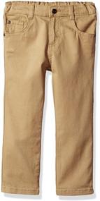 img 3 attached to Toddler Straight Twill Boys' Clothing by Wrangler Authentics