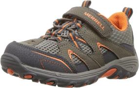 img 4 attached to 🥾 High-performance Merrell Chaser Hiking Gunsmoke Toddler Boys' Shoes: Superior Comfort and Durability for Adventurous Explorers
