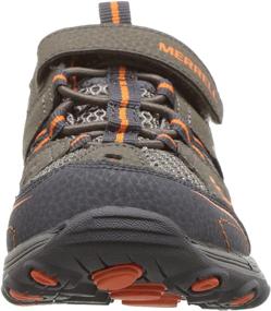 img 3 attached to 🥾 High-performance Merrell Chaser Hiking Gunsmoke Toddler Boys' Shoes: Superior Comfort and Durability for Adventurous Explorers
