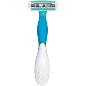 img 2 attached to 🪒 BIC Soleil Comfort Women's Disposable Razor, 3-Pack, Four Blades, Provides a Silky and Precise Shaving Experience