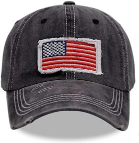 img 4 attached to MANMESH HATT Embroidery Adjustable Distressed Outdoor Recreation for Climbing