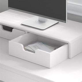 img 2 attached to Bush Furniture Desktop Organizer Drawers Furniture in Home Office Furniture