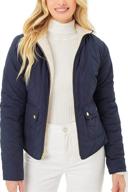 🧥 stylish and warm: fashion boomy womens quilted padding coats, jackets & vests logo