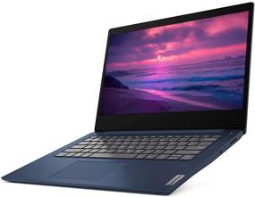 img 3 attached to 💻 Ноутбук Lenovo IdeaPad 3 с 14-дюймовым дисплеем FHD 1920 х 1080, процессором AMD Ryzen 5 3500U, 8 ГБ оперативной памяти DDR4, 256 ГБ SSD, графикой AMD Radeon Vega 8, узкой рамкой, Windows 10, Abyss Blue (Модель: 81W0003QUS)
