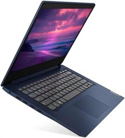 img 2 attached to 💻 Lenovo IdeaPad 3 14-Inch Laptop with FHD 1920 x 1080 Display, AMD Ryzen 5 3500U Processor, 8GB DDR4 RAM, 256GB SSD, AMD Radeon Vega 8 Graphics, Narrow Bezel, Windows 10, Abyss Blue (Model: 81W0003QUS)