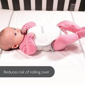 img 1 attached to 🧸 Tranquilo Reste Baby Brezza Safe Sleep Swaddle Blanket for Crib Safety - White, Anti-Rollover Blanket for Newborns and Infants