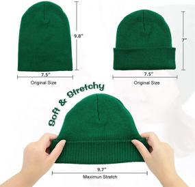 img 2 attached to Century Star Winter Slouchy Beanie Boys' Accessories and Cold Weather