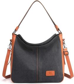 img 4 attached to Chic Retro Shoulder Handbag: Women's Vintage Crossbody, Handbags & Wallets - Perfect for Totes