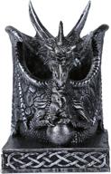 🐉 enhance your space with pacific giftware fantasy dragon pen holder organizer - ideal for home office or workplace stationery organization логотип