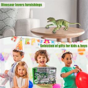 img 1 attached to 🦖 GILOBABY Control Dinosaur Simulation Gifts in Green - The Perfect Present!