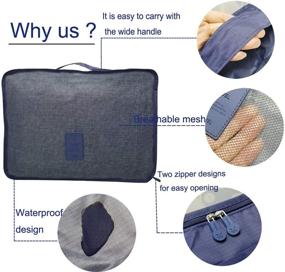 img 3 attached to M Jump Multi Functional Clothing Compression Organizer Travel Accessories and Packing Organizers