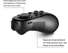img 2 attached to 🎮 MOCUTE 052 Wireless Adapter VR Joystick Gamepad Remote Controller for Android Smartphone PC TV Box 3D VR Glasses