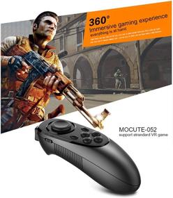 img 3 attached to 🎮 MOCUTE 052 Wireless Adapter VR Joystick Gamepad Remote Controller for Android Smartphone PC TV Box 3D VR Glasses