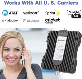 img 3 attached to 📶 Amazboost Cell Phone Booster for Home - 2,500 sq ft Coverage - All U.S. Carriers - 4G 3G 2G LTE - FCC Approved