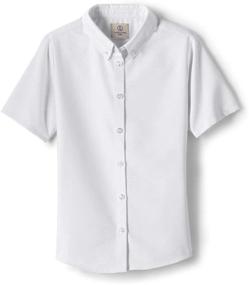 img 4 attached to Lands End School Uniform Sleeve Girls' Clothing: Top-Quality Tops, Tees & Blouses