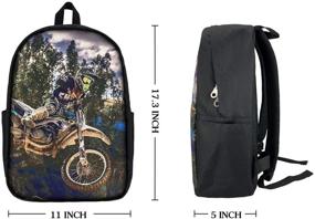 img 2 attached to CYMO Motorcross Racing Backpack Daypack