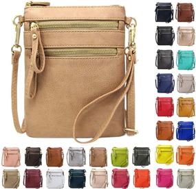 img 4 attached to Solene Organizer Detachable Wristlet Crossbody Women's Handbags & Wallets