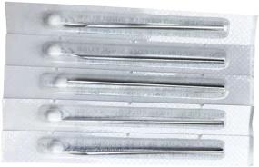 img 2 attached to 📌 Shuiniba 18G Piercing Needles: 5-Piece Set for Body, Ear, Navel, Nose, Lip & Nipple