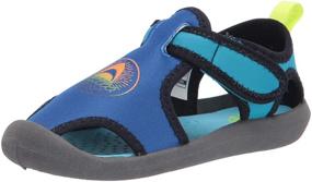 img 4 attached to OshKosh BGosh Aquatic Water Sandal Boys' Shoes for Sandals
