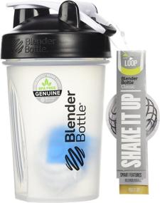 img 1 attached to 🥤 Sundesa BlenderBottle with BlenderBall (20oz/Black) - Pack of 2 - Ultimate Mixing Solution for Smooth Shakes and Protein Drinks