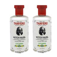 🌿 2-pack of thayers witch hazel toner with aloe vera and cucumber blend logo