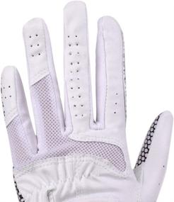 img 2 attached to 🧤 GH Women's Leather Golf Gloves: Enhancing Comfort and Grip for Both Hands - One Pair, Plain Design