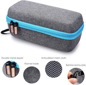 img 3 attached to 🧳 Protective Travel Case for JBL Flip 3/4/5 Bluetooth Speakers - Light Grey