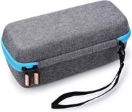 🧳 protective travel case for jbl flip 3/4/5 bluetooth speakers - light grey logo