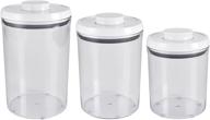 📦 organize and preserve with oxo good grips 3-piece airtight pop round canister set логотип