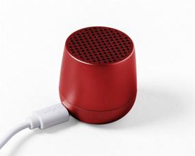 img 2 attached to 🔴 Lexon MINO - Rechargeable Ultra Portable Bluetooth Speaker & Selfie Remote (Red)