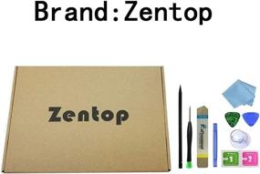 img 1 attached to 📱 Zentop 10.2" White iPad 7/8 2019 2020 7th/8th Generation A2197 A2198 A2200 A2270 A2428 A2429 A2430 Touch Screen Digitizer Front Glass Assembly Replacement Kit - Without Home Button