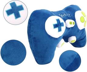 img 3 attached to 🎮 Cozy Gamer's Delight: Video Game Controller Plush Pillow for Stylish Room Decor, Perfect for Bed, Sofa, Couch, Computer Chair, and Gaming Stations - Lightweight Gift for Adults, Teens, Kids