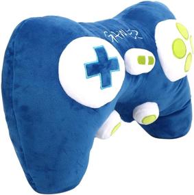 img 1 attached to 🎮 Cozy Gamer's Delight: Video Game Controller Plush Pillow for Stylish Room Decor, Perfect for Bed, Sofa, Couch, Computer Chair, and Gaming Stations - Lightweight Gift for Adults, Teens, Kids