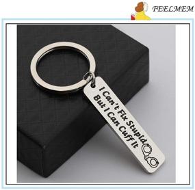 img 1 attached to FEELMEM Correctional Officer Keychain - Ideal Gift for Detention & Prison Officers