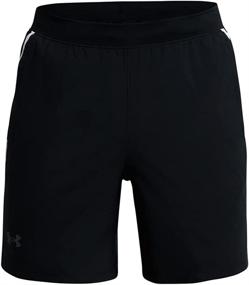 img 2 attached to Under Armour Launch Stretch Woven Shorts for Men - 7-inch Inseam