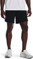 under armour launch stretch woven shorts for men - 7-inch inseam logo