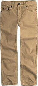 img 4 attached to 👖 Levis Harvest Brushed Pants for Boys - Boys' Clothing