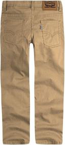 img 3 attached to 👖 Levis Harvest Brushed Pants for Boys - Boys' Clothing