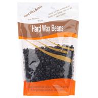 👙 korlin hard wax beans: premium hair remover for face, underarms, brazilian, bikini - 10.6oz (black) logo